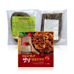 숙성 병천 순대 야채500g+고추500g+양념주꾸미400g 각1개 / 세트상품