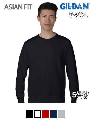 [길단 GILDAN] 기모 맨투맨 HEAVY BLEND (285g)