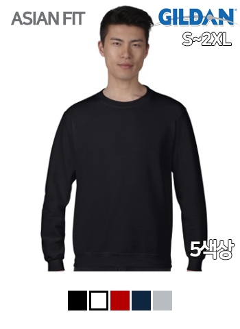 [길단 GILDAN] 기모 맨투맨 HEAVY BLEND (285g)