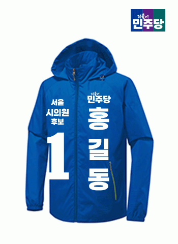 더불어민주당 선거바람막이 A형