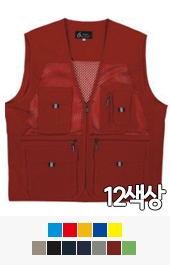 고급망사(왕망사)조끼