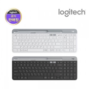 [로지텍] 무선.블루투스 미니키보드, K580 Slim Multi (슬림 멀티) [로지텍코리아정품]