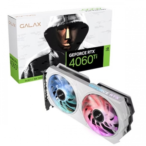 [GALAX] GALAXY GeForce RTX4060 Ti EX WHITE OC D6 8GB