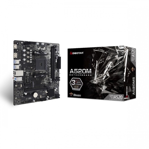 [제이씨현] BIOSTAR A520MS (AMD A520/M-ATX / 3년 무상 AS)
