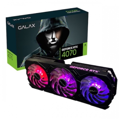 [GALAX] GeForce RTX 4070 EX GAMER BLACK OC D6X 12GB