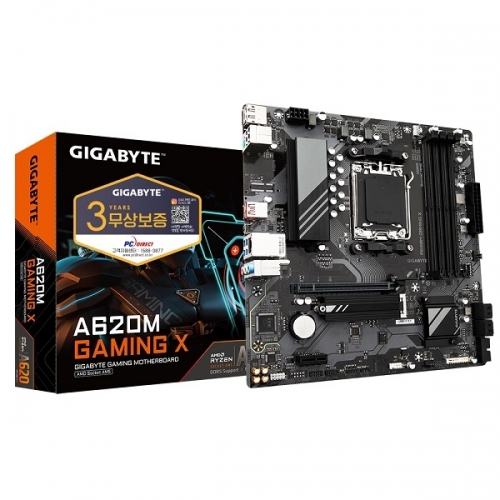 [GIGABYTE] A620M GAMING X 피씨디렉트 (AMD A620/M-ATX)