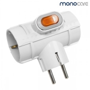 [대현써지오] T형 멀티탭 PST03 [3구/16A/접지/스위치]