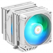 🚀 무료택배 🚀[3RSYS] Socoool RC1900 쌍철봉 ARGB 솔더링 화이트 [CPU쿨러]