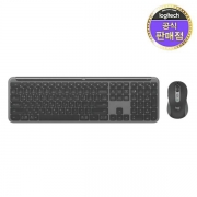 ✔️협력사 무료택배✔️ [로지텍코리아 공식 판매점] 무선,블루투스 데스크탑 세트, Signature Slim MK950 (시그니처 MK950) [로지텍코리아정품] [그래파이트]