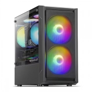 🚗무료택배🚗 [darkFlash] DK301M RGB MESH 강화유리 (블랙) (미니타워)