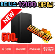 🎯 대리님 P300 🎯 비지니스 12100 H2 [HDMI 2개 동시출력] [8G / NVME 256G / H610M / 정격 500W]