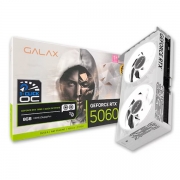 ⚡슈퍼세일⚡[GALAX] GALAX 지포스 RTX 5060 WHITE OC D7 8GB