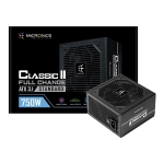 ⚡슈퍼 세일⚡5개 단위⚡[마이크로닉스] 클래식 Classic II 풀체인지 80PLUS STANDARD ATX3.1 블랙 [750W]