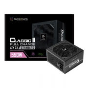 ⚡슈퍼 세일⚡5개 단위⚡[마이크로닉스] 클래식 Classic II 풀체인지 80PLUS STANDARD ATX3.1 블랙 [550W]