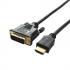 [대원TMT] HDMI to DVI-D 케이블 3M [DW-HDMD-3M]