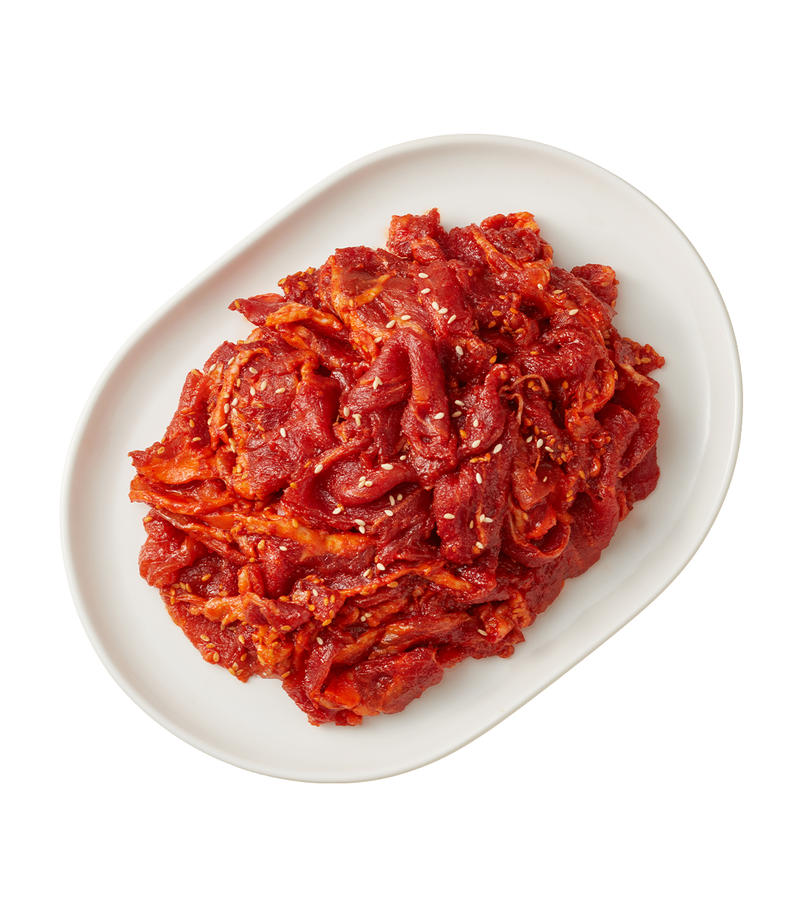 더 진한 갓 버무린 제육볶음 500g (냉장)