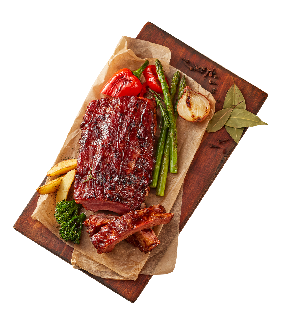 더블 시즈닝 BBQ 폭립 500g (냉동)