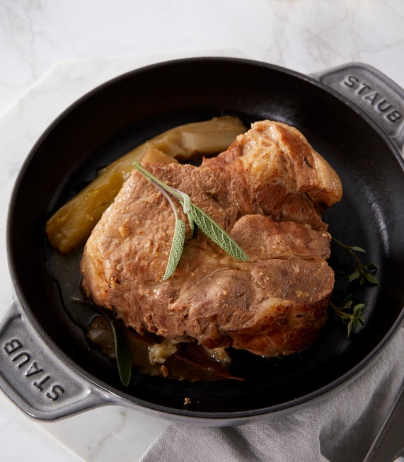 허브 먹은 돼지 통목살 500g (냉장, 캐나다산)
