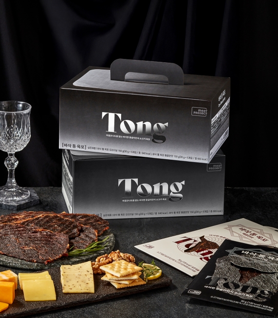 바삭 통 육포 선물세트 (오리지널 5EA + 매콤한맛 5EA)