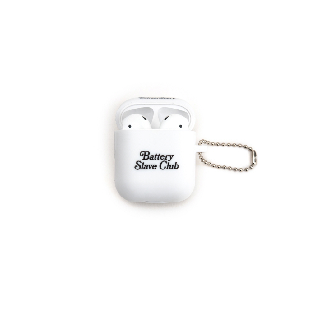 B.S.C AIRPODS CASE  WHITE