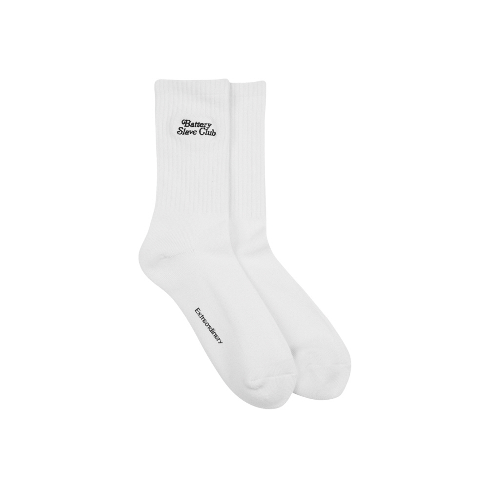 B.S.C SOCKS  WHITE