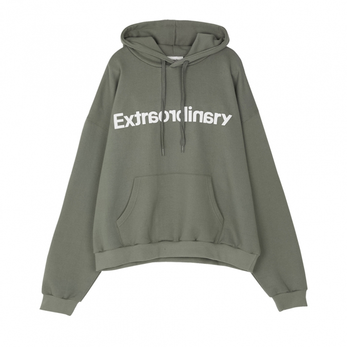 BASIC LOGO HOOD_KHAKI