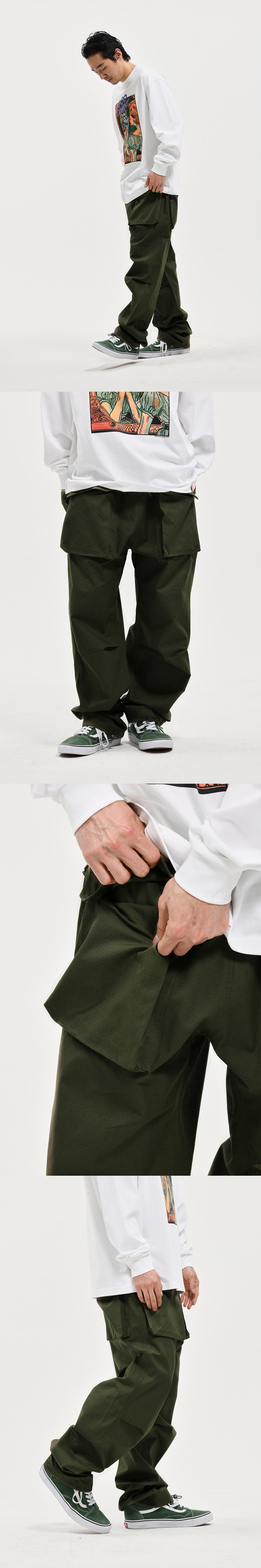 UTILITY 1 RIPSTOP PANTS  KHAKI