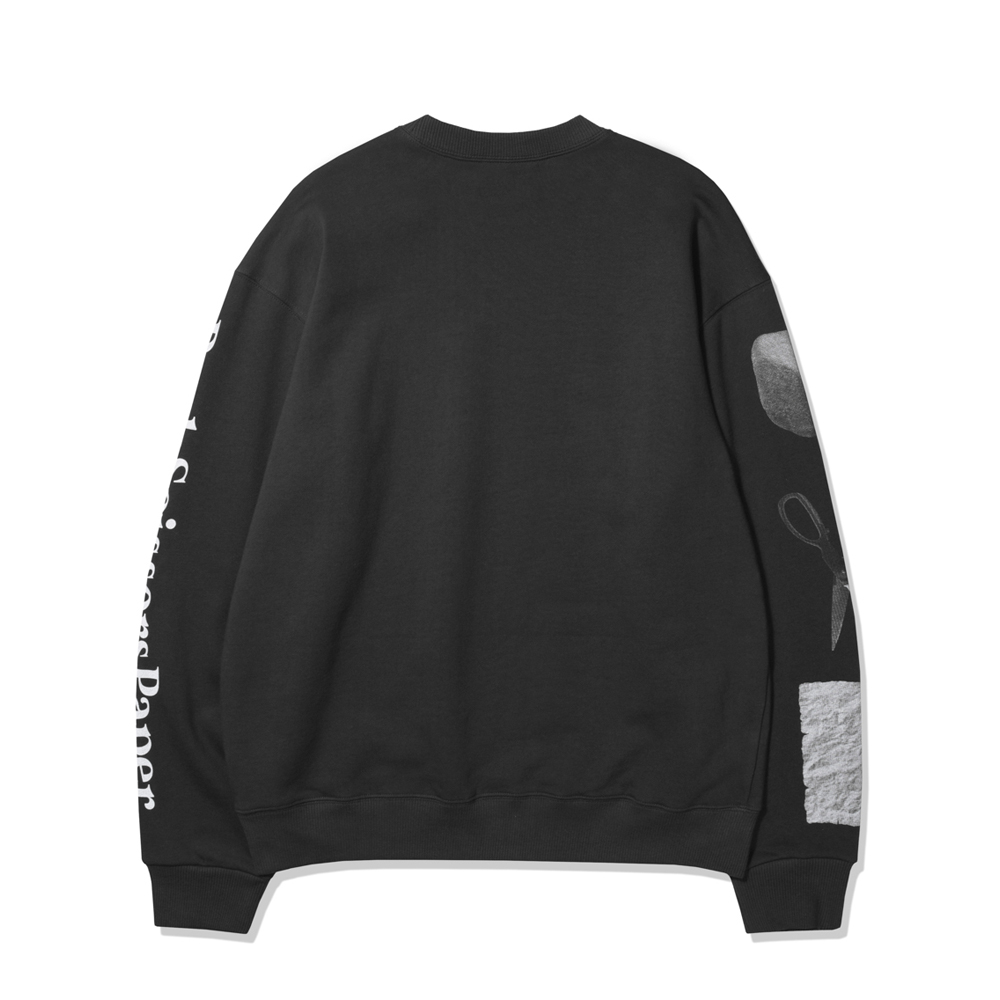 R.S.P STANDARD FIT CREW  CHARCOAL