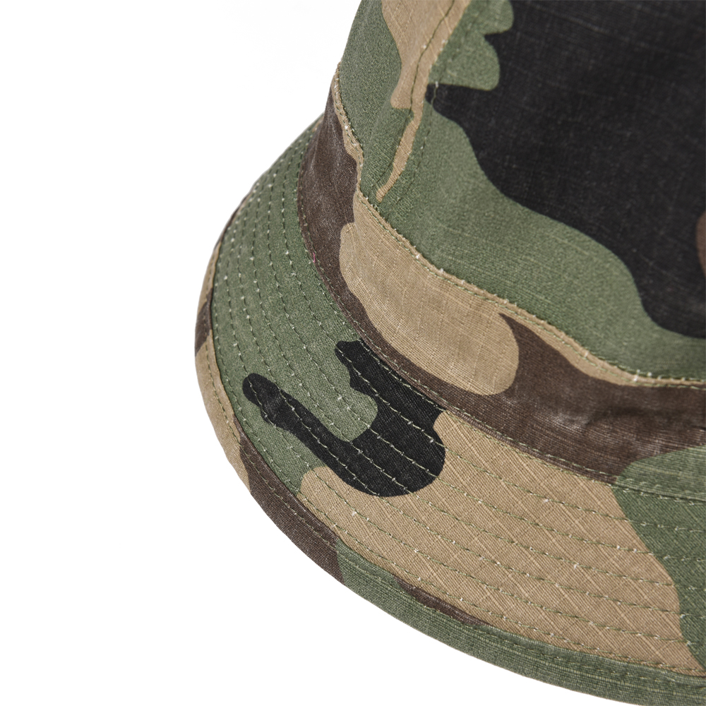 BUCKET HAT  WOODLAND CAMO