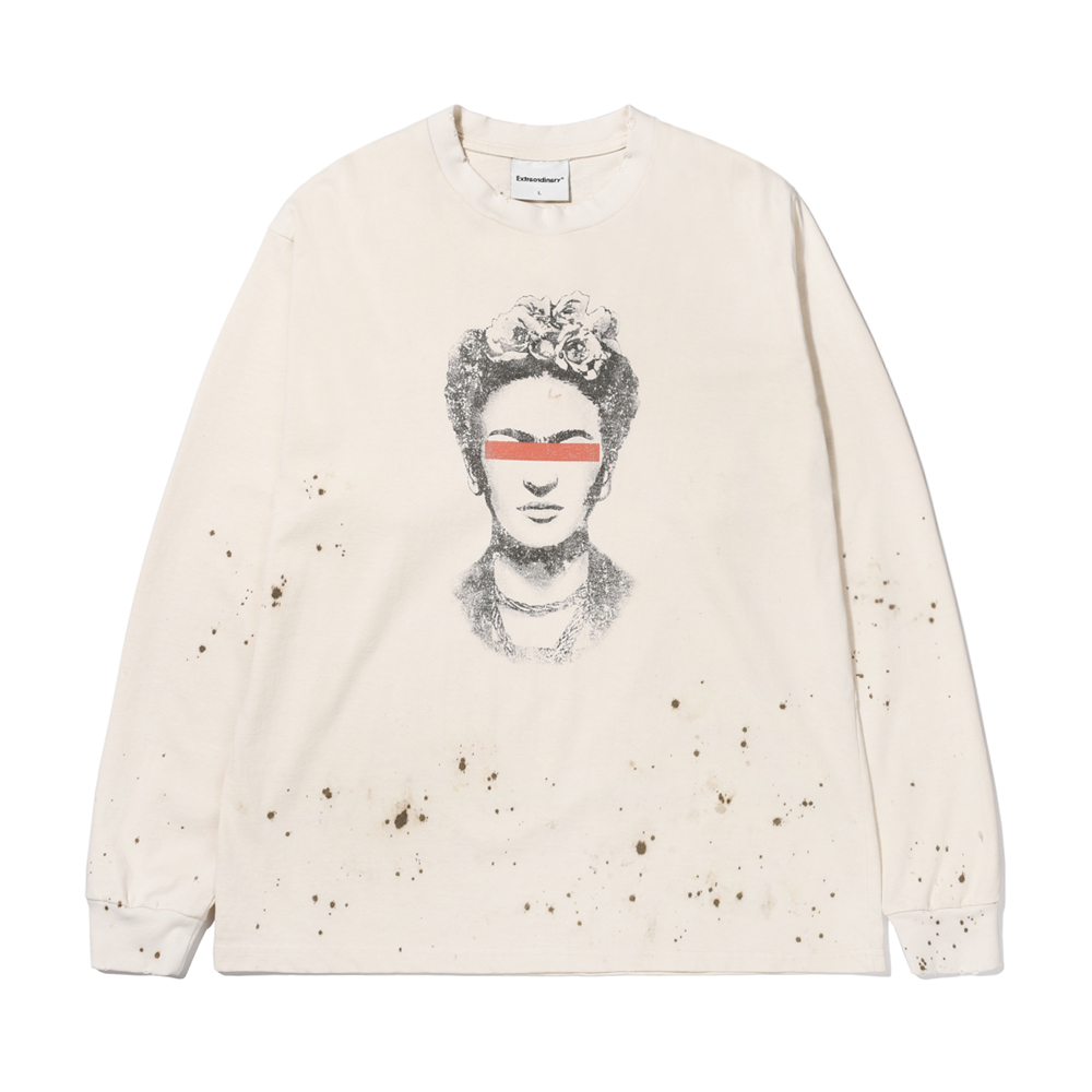 ARTIST K LONG SLEEVE  VINTAGE CREAM