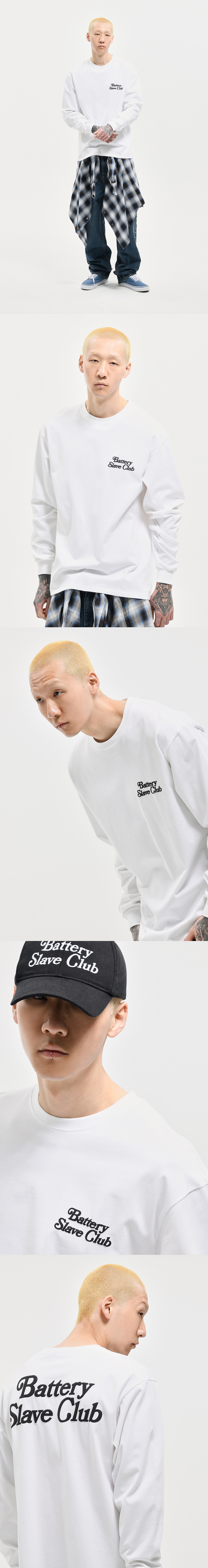 B.S.C LONG SLEEVE  WHITE