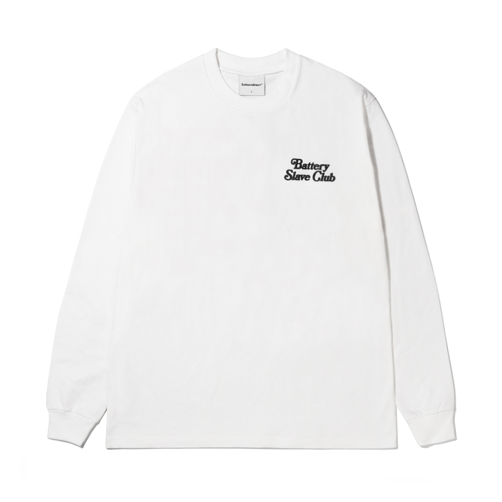 B.S.C LONG SLEEVE  WHITE