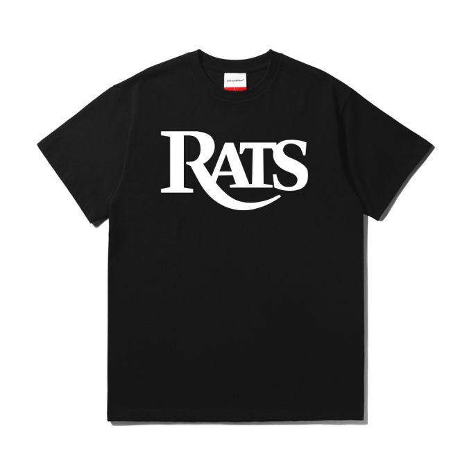 RATS TEE  BLACK