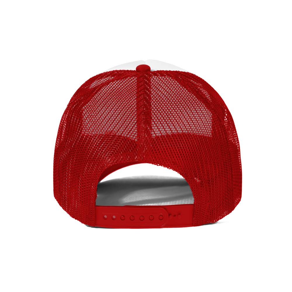 NUMERO UNO TRUCKER CAP  RED