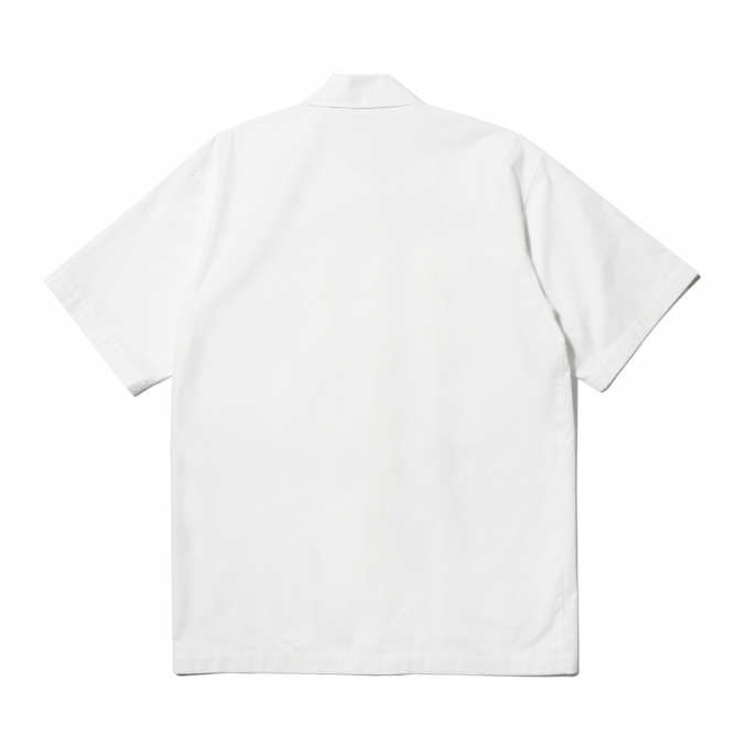 OVER FIT SHIRT  WHITE