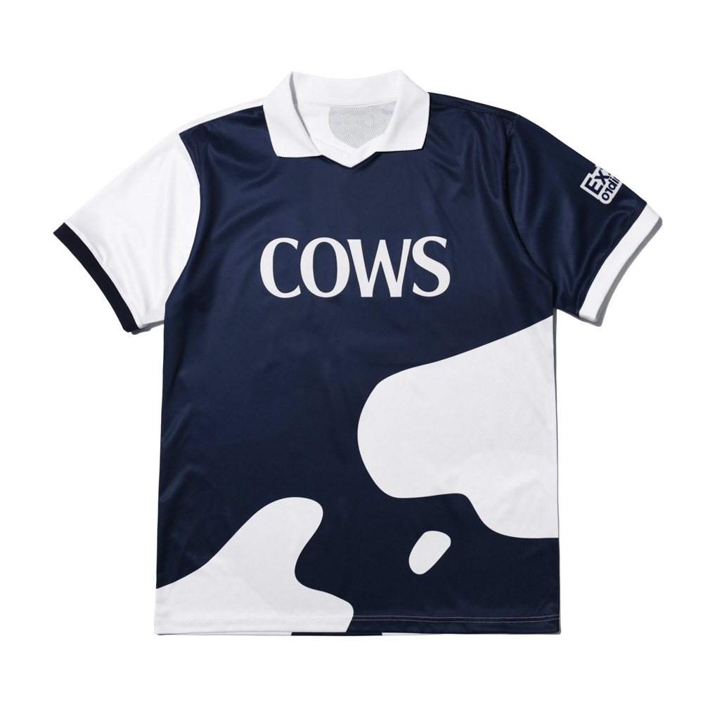 COWS JERSEY  NAVY/WT