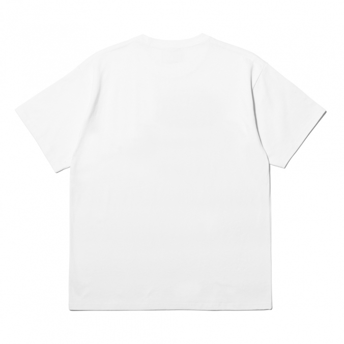 VOLTA TEE  WHITE/RD