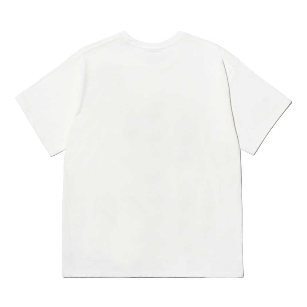 FLOCK TEE  OFF WHITE