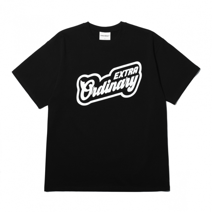 LOGO TYPE #08 TEE  BLACK