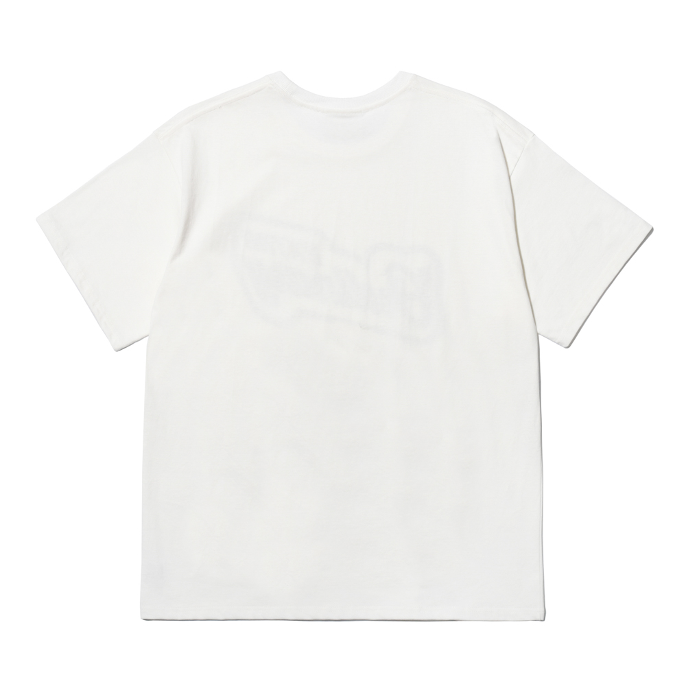 LOGO TYPE #08 TEE  WHITE