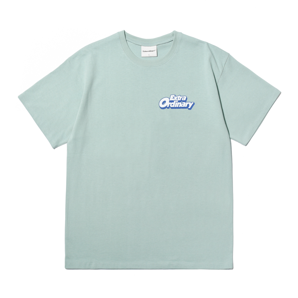 LOGO TYPE #05 TEE  SKY BLUE