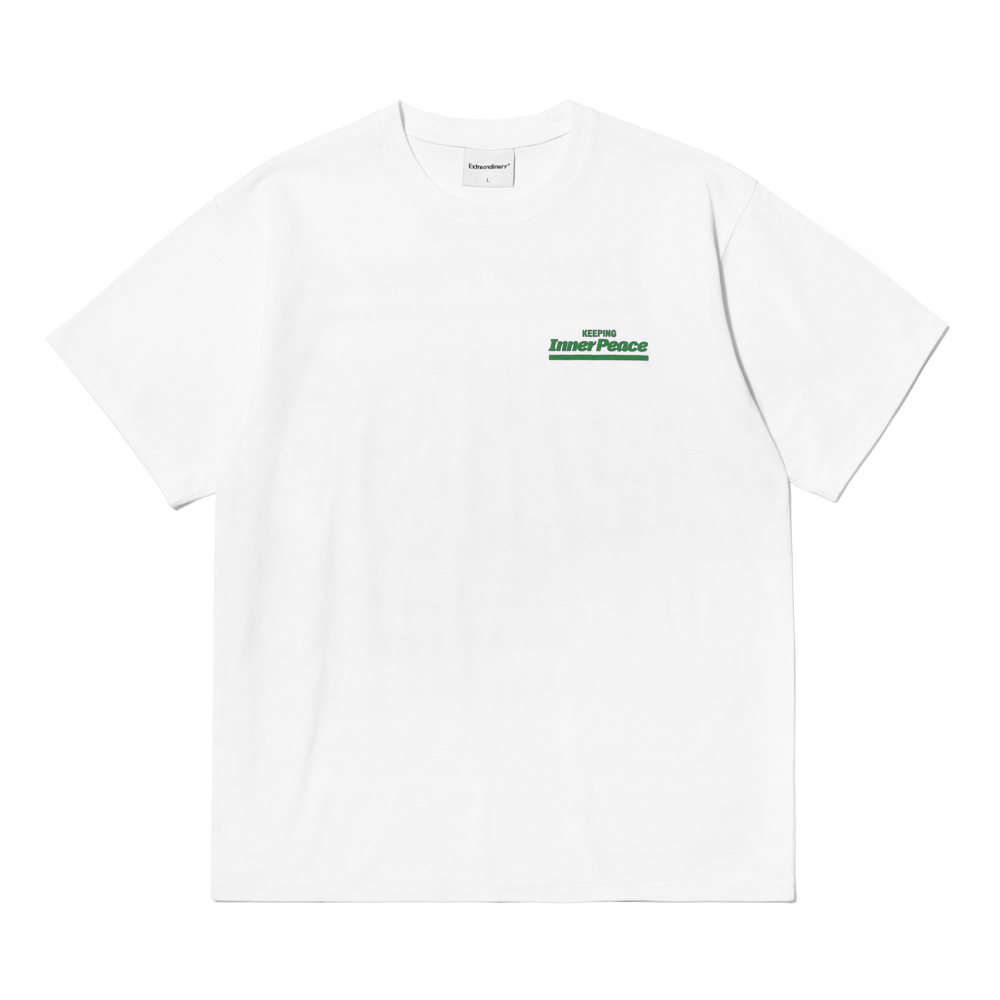 INNER PEACE TEE  WHITE