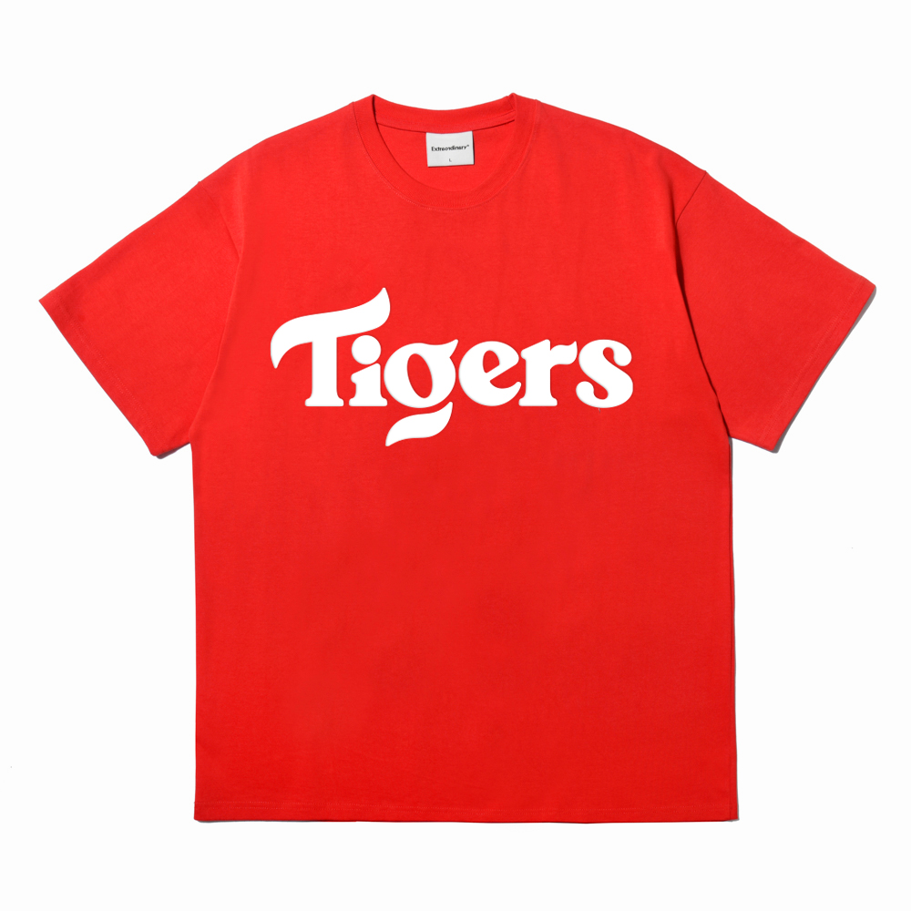 TIGERS TEE  RED