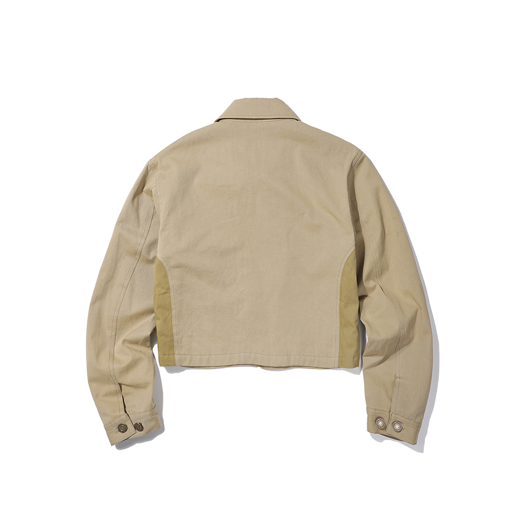 SIDE PANNEL W JACKET  BEIGE