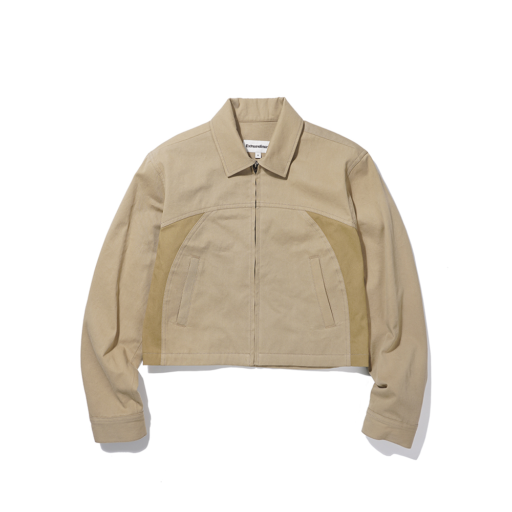 SIDE PANNEL W JACKET  BEIGE