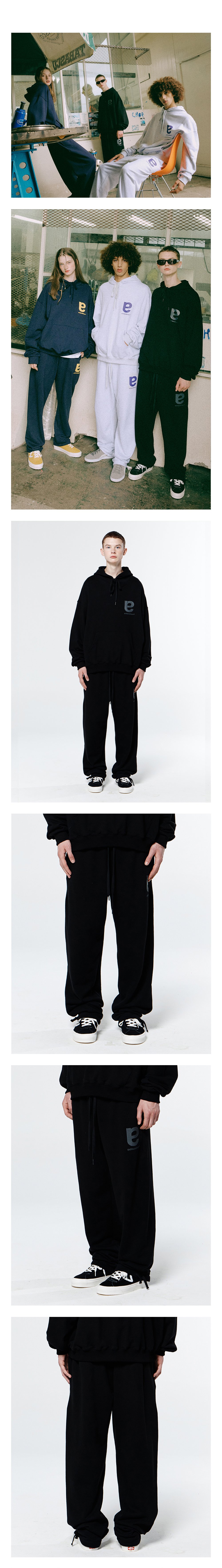 SYMBOL SWEAT PANTS  BALCK