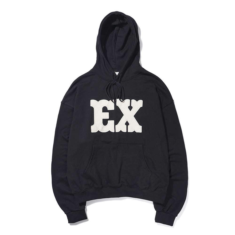 EX HOODIE  BLACK