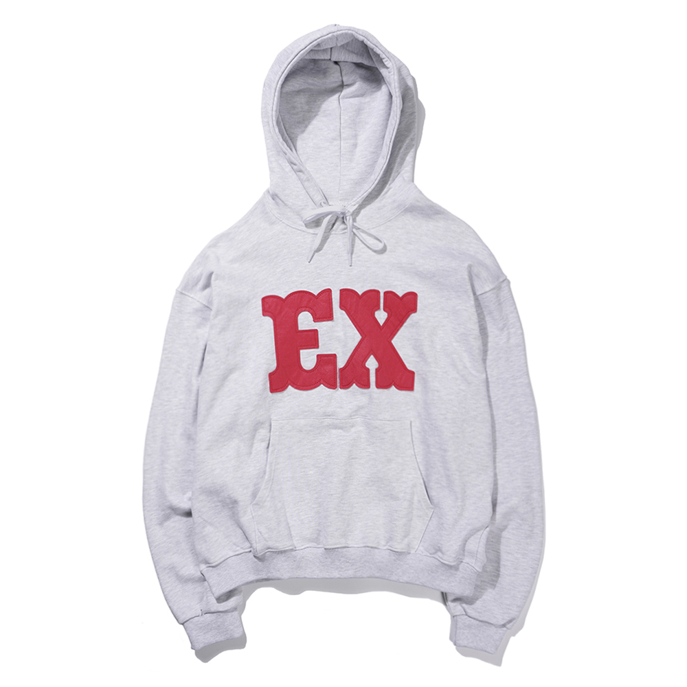 EX HOODIE  ASH GRAY