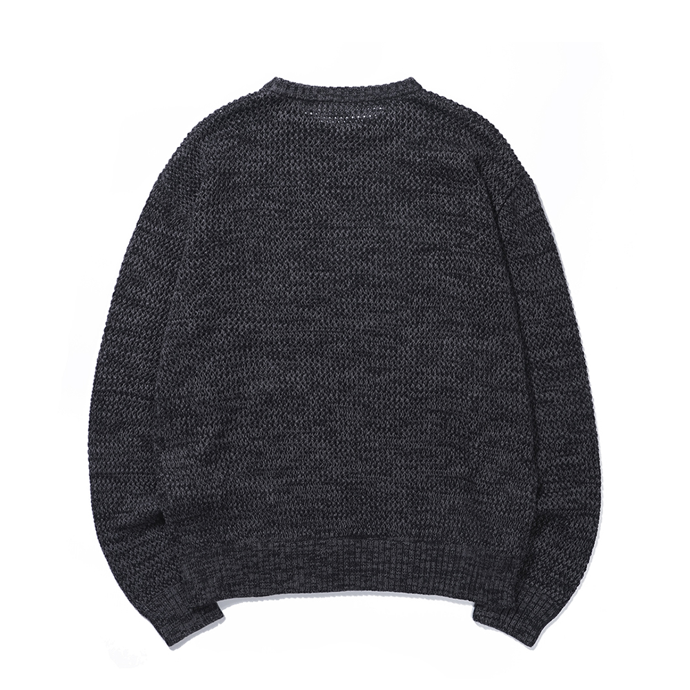 NET SWEATER  BLACK