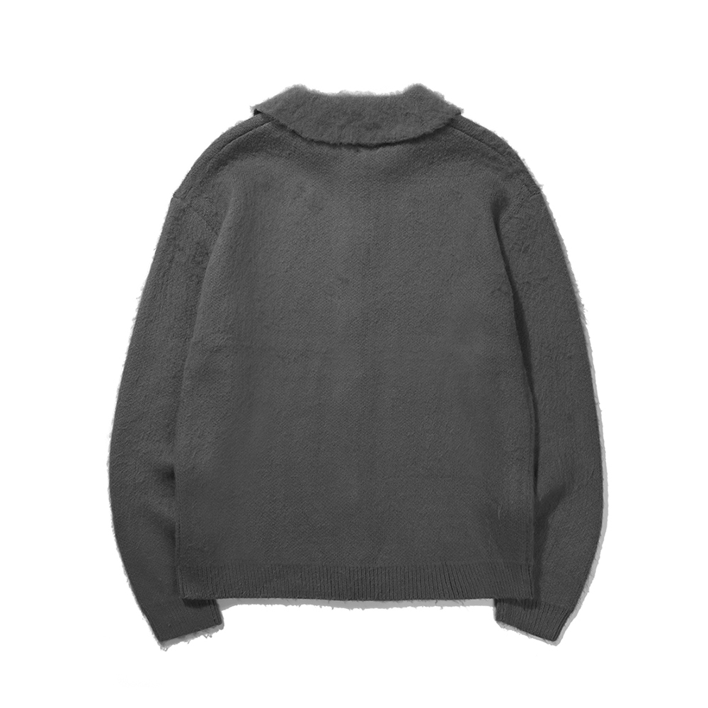 BASIC CARDIGAN  CHARCOAL